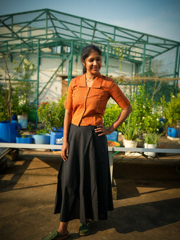 skirt and top