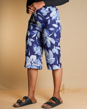 CAPRIS-BLUE FLORAL