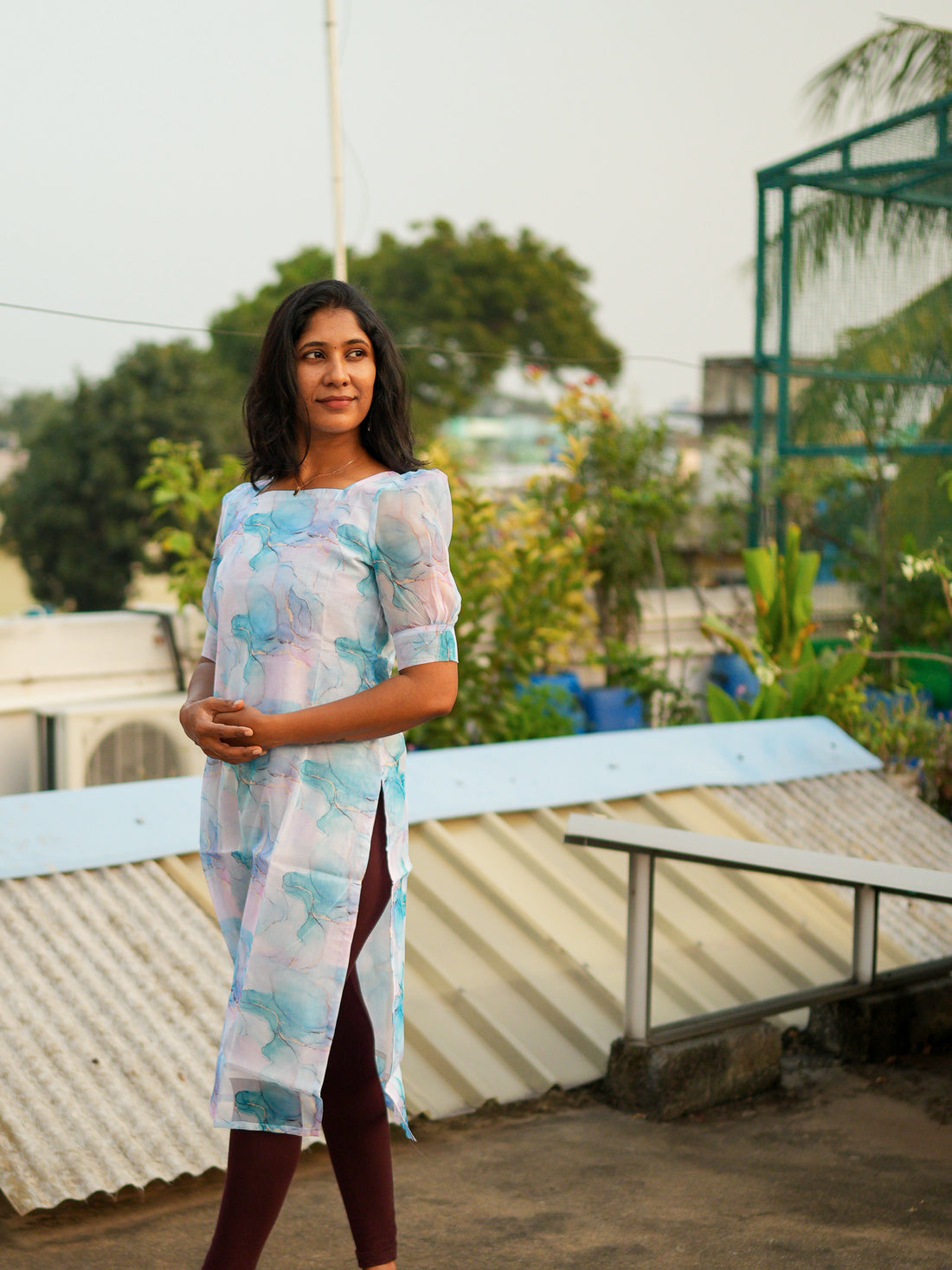 Aurelia Marble Kurthi