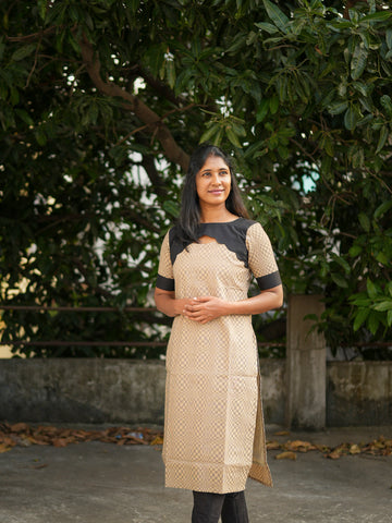Evara Noir Cotton 3-Piece Set