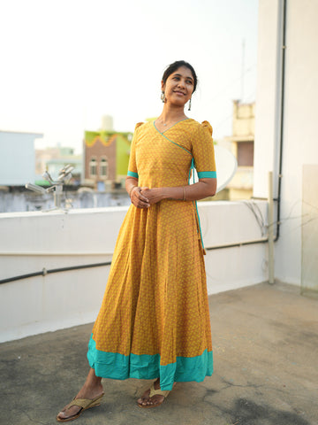 Nila Mustard  Anarkali