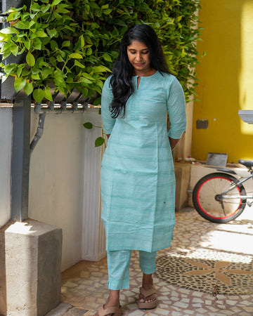 Serene Mint Office-Wear Co-ord