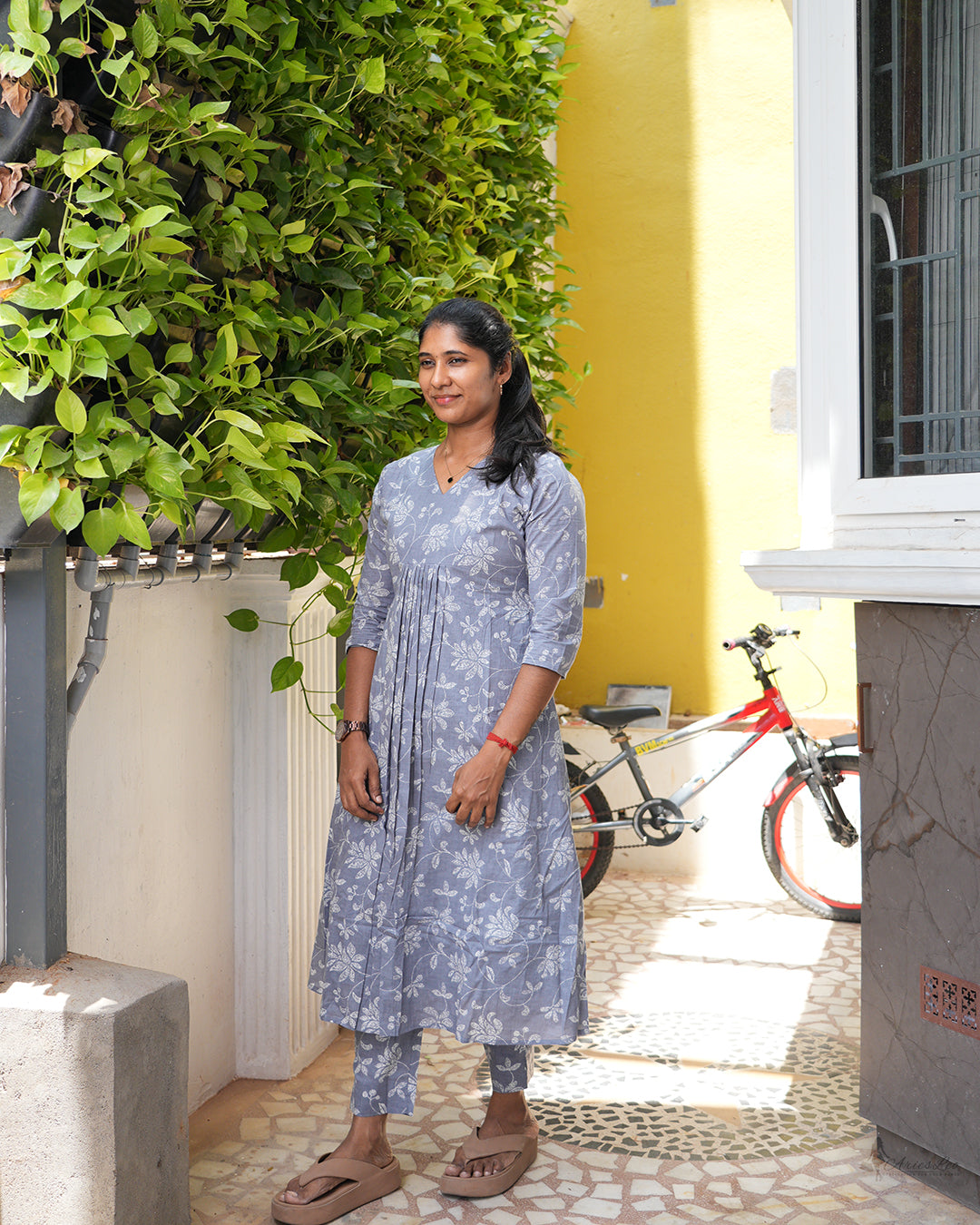 Misty Bloom Office-Wear Co-ord